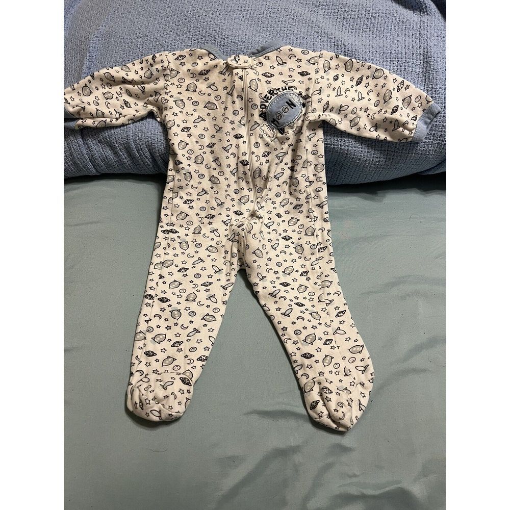 Duck Duck Goose Baby Footie One-Piece Pajama Size 6-9m Over The Moon